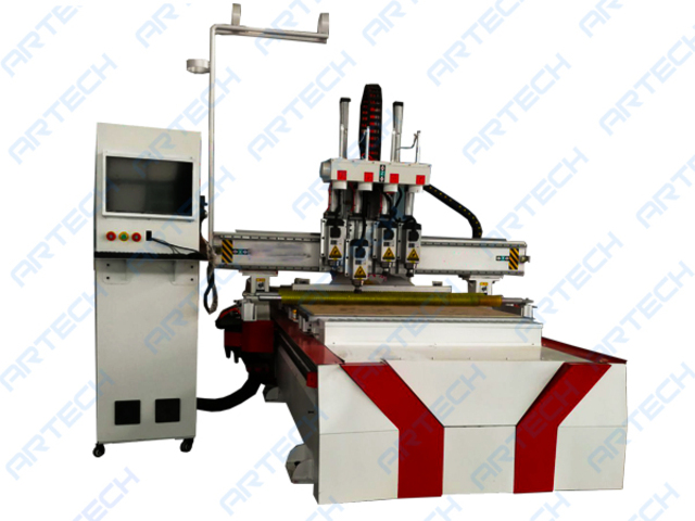 Multi Heads ATC Cnc Woodworking Router Machine
