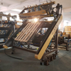 Automatic wood pallets nailing making machine line
