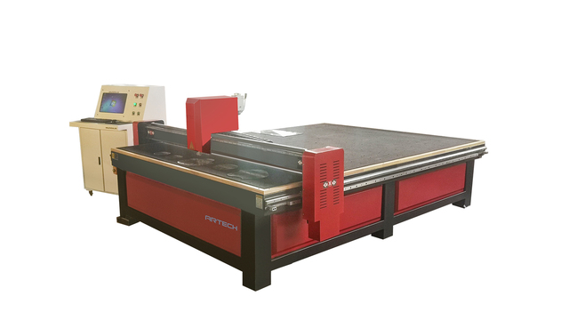 ART-2620 CNC Glass cutting machine with edge detection