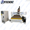 Multi Function 4 Axis Atc 1325 Cnc Router Wood Engraving Machine with Rotary at Side