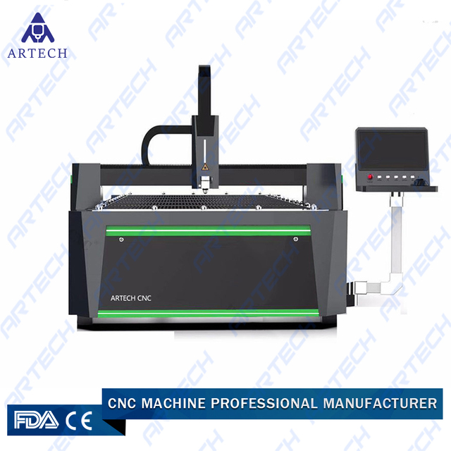 ART-1530F -1000W Fiber laser cutting machine for metal