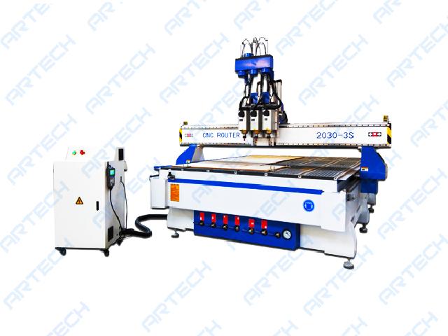 ART2030-s Made in China 3 Spindles ATC Wood Cnc Router